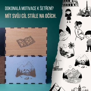 Neustále přidáváme nové obrázky na šetřící kasičku ✨️ Tentokrát přibyli hlavně obrázky k cestování, ale rádi pro Vás...